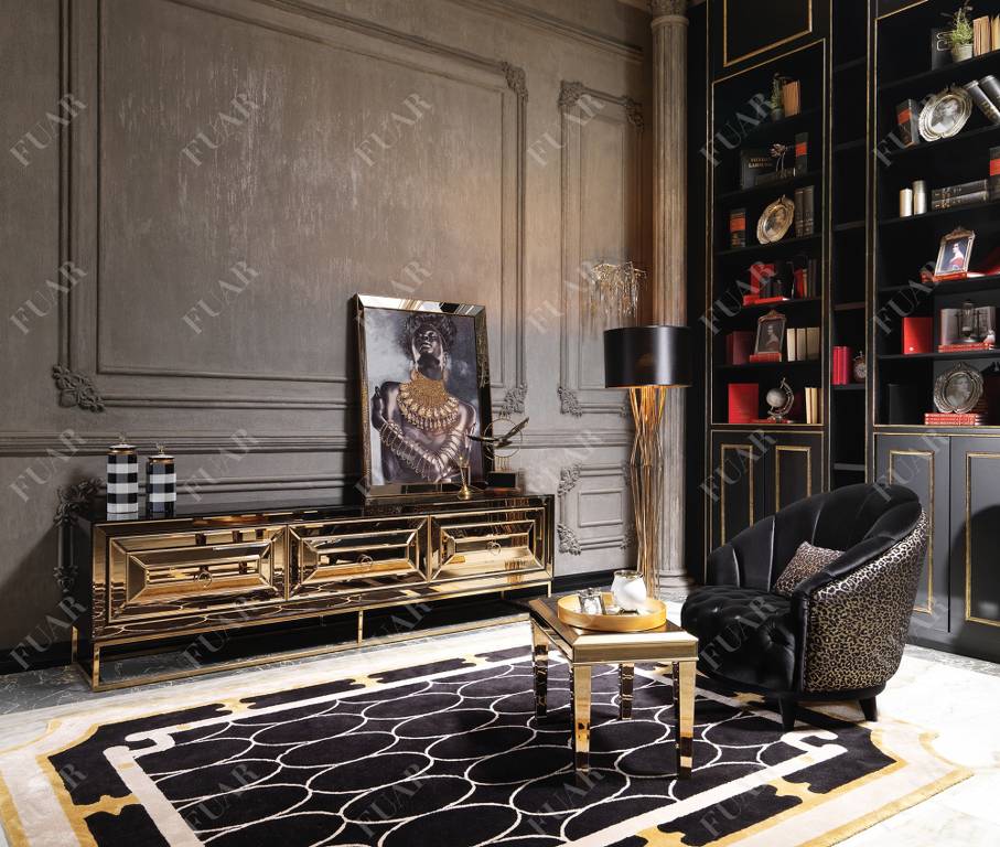 Black Gold Koltuk Takımı Fuar Mobilya Odabaş Mobilya, Sakarya